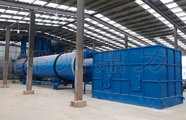 醋糟烘干机设备图