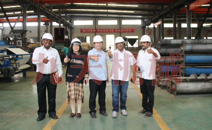 椰槺烘干机出口印度