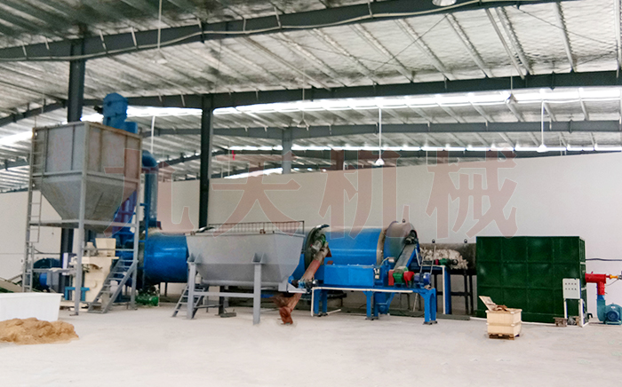 啤酒糟烘干机设备图