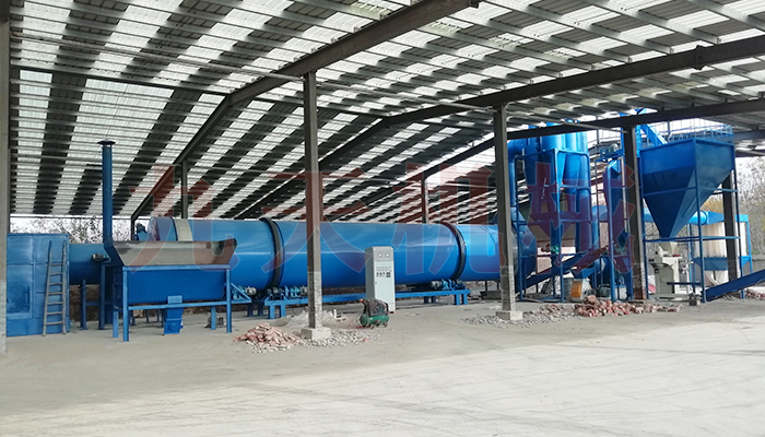 江苏酱醋渣烘干机现场图